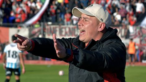 Los Andes | El Club Deportivo Maipú ganó a Racing de Córdoba, en el estadio Omar Sperdutti por la fecha 26 de la Zona A de la Primera Nacional.Luis Osvaldo García, entrenador  Foto: Orlando Pelichotti