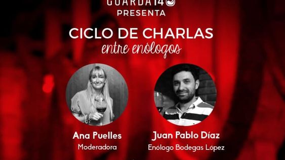 Juan Pablo Díaz, protagonista de una nueva charla “Entre enólogos” de Guarda14