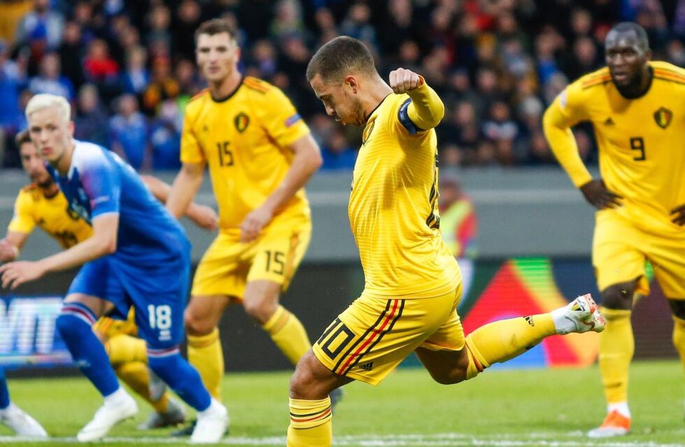 Todavía duele: Bélgica goleó a Islandia, que recibió nueve goles en dos partidos
