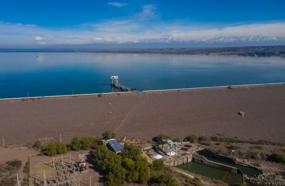 Dique El Carrizal. Foto: Ignacio Blanco / Los Andes