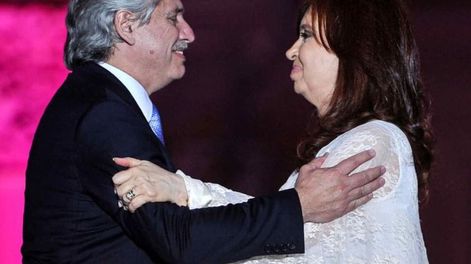 Alberto Fernández y Cristina Fernández de Kirchner.