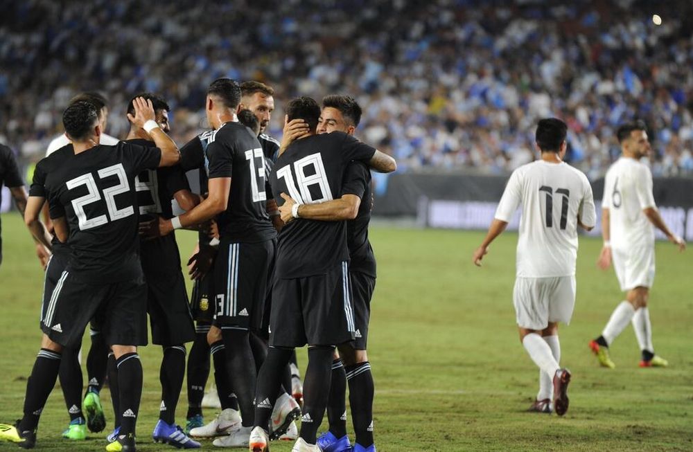Argentina gustó y goleó en el amitoso contra Guatemala