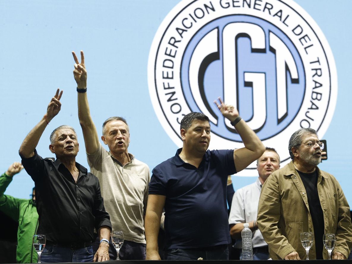 La CGT logró frenar la Reforma Laboral de Milei.