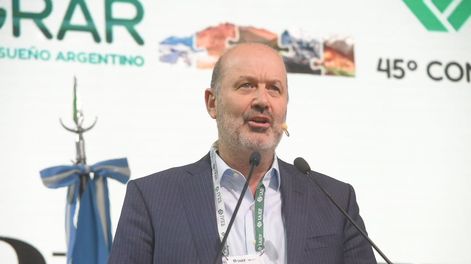 Los Andes | Federico Sturzenegger, ministro de Desregulación y Transformación del Estado,  45º Convención Anual del Instituto Argentino de Ejecutivos de Finanzas (IAEF) que se realiza en Mendoza. Foto: Gentileza