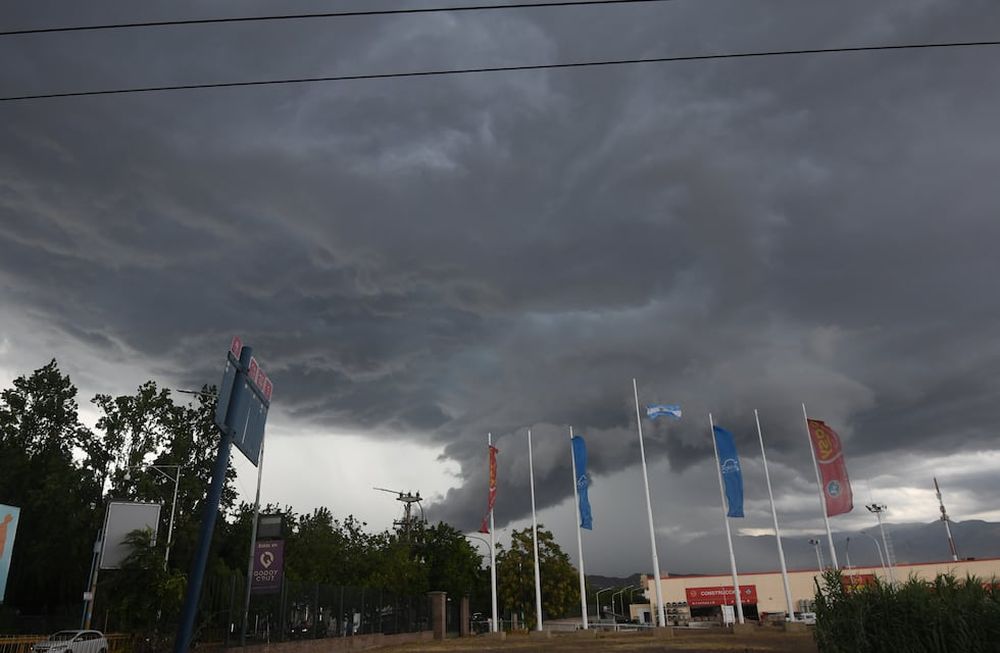 El Servicio Meteorológico Nacional anunció posibles tormentas de granizo para Mendoza. Imagen de archivo (José Gutiérrez).