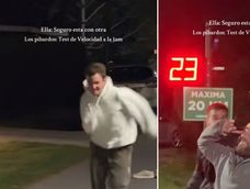 Un grupo de amigos realizaron una competencia en la madrugada contra un velocímetro en un barrio privado. La creatividad e inocencia del juego generó gran repercusión en TikTok.&nbsp;