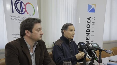 El gerente de ProMendoza, Mario Lázzaro, visitó San Rafael, invitado por el presidente de la Cámara de Comercio, Industria y Agropecuaria, Hugo Tornaghi