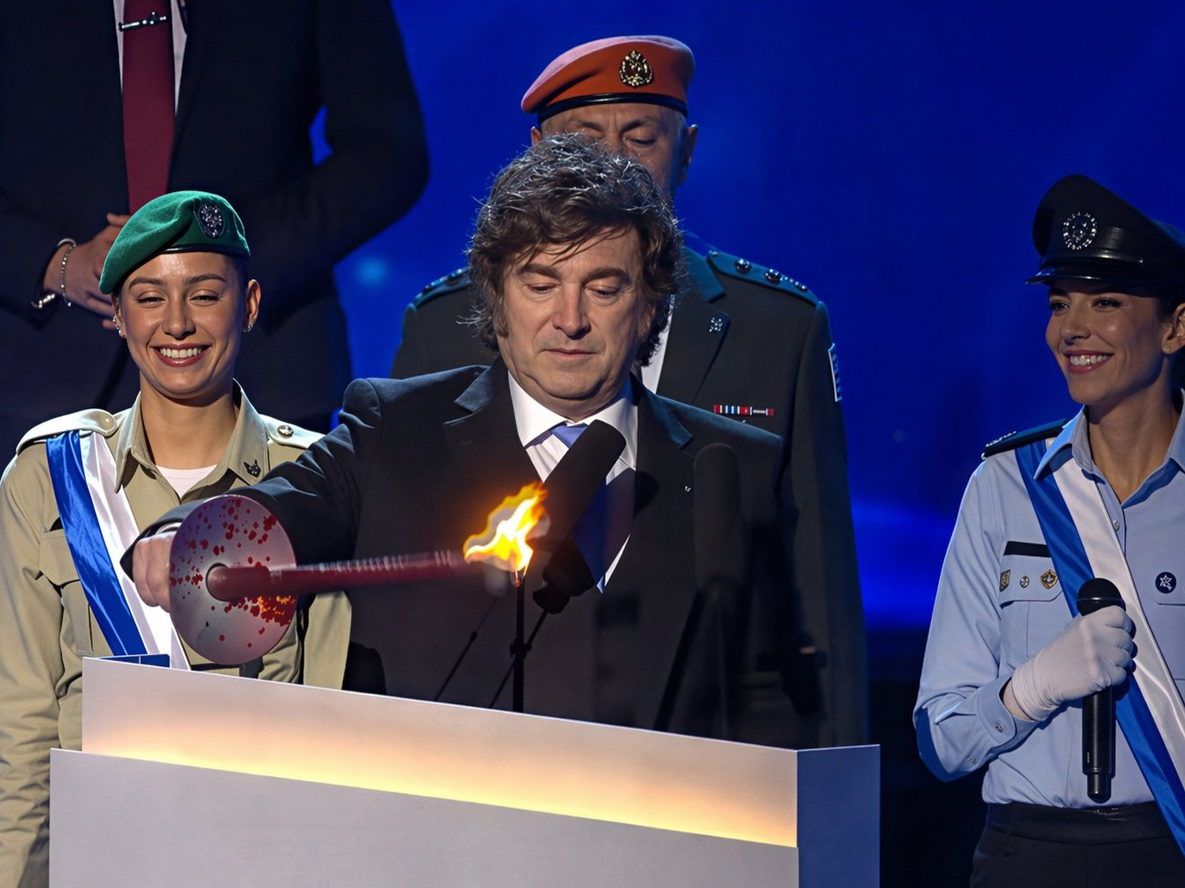 Milei participó de los actos del Día de la Independencia en Israel&nbsp;
