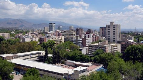 Parcialmente nublado en Mendoza, pero con alerta por tormenta. Foto: Orlando Pelichotti