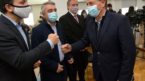 Los Andes | Panorama después de las PASO 2021: Tadeo García Zalazar (Godoy Cruz) y Sebastián Bragagnolo (Luján), fortalecidos. Matías Stevanato (Maipú), derrotado. Foto: Orlando Pelichotti / Los Andes