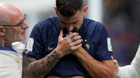 Lucas Hernández se rompió los ligamentos y es baja en Francia, otra más.