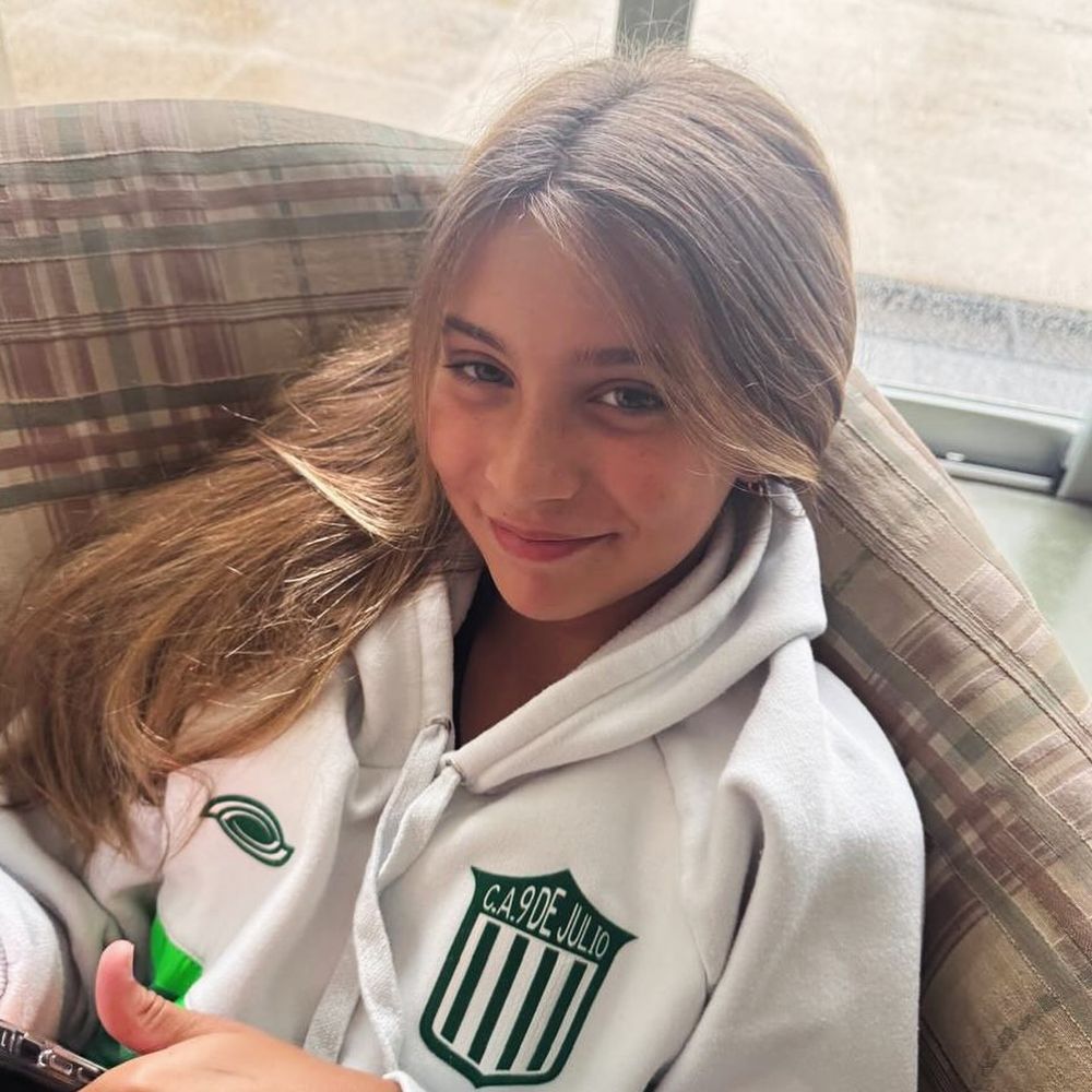 Regina, la hija menor de Soledad Pastorutti.