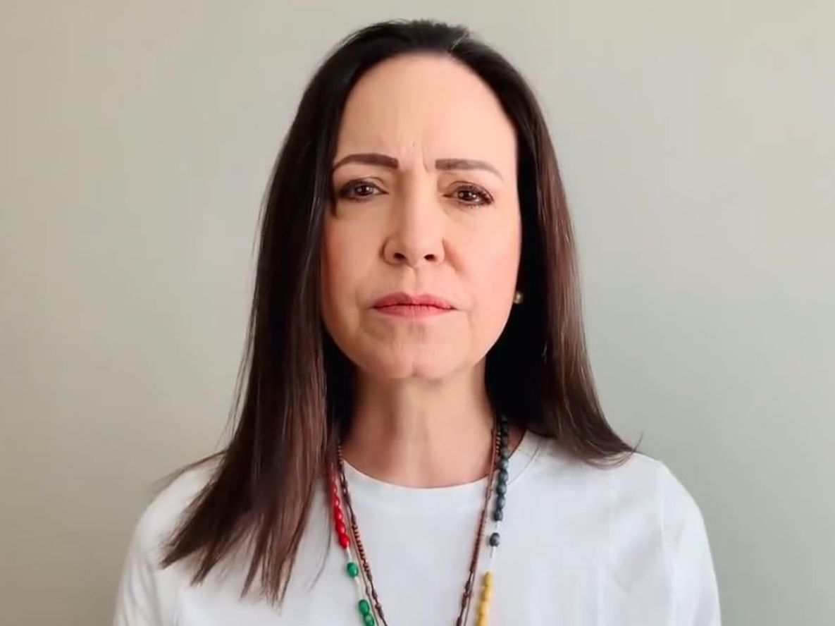 María Corina Machado. Ganadora del Premio Nobel de la Paz.
