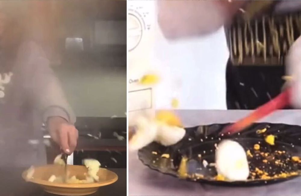 Huevos explosivos el desafio viral que retomó fuerza
