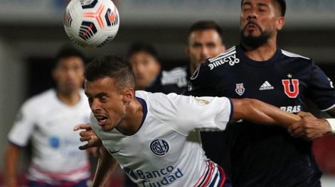 El mendocino Franco Di Santo es titular en San Lorenzo. / Gentileza.