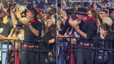 El polémico e insólito vaso que usó un gaucho en Jesús María.