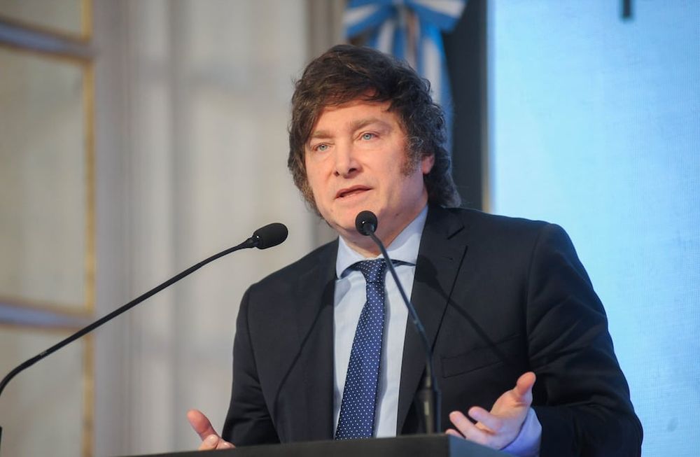Javier Milei anticipó que votará a favor de la reforma del impuesto a las Ganancias (Foto: Federico López Claro)