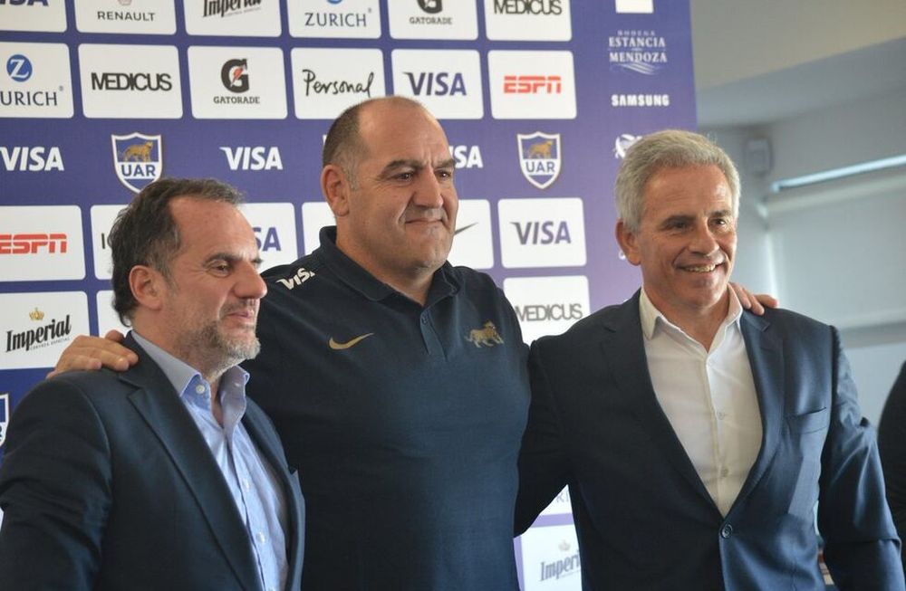 Mario Ledesma fue presentado como flamante entrenador de Los Pumas