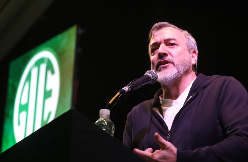Rodolfo Aguiar, secretario general de ATE Nacional. - Gentileza