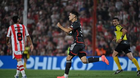 Los Andes | Pablo Solari convirtió el empate parcial de River /Foto: River