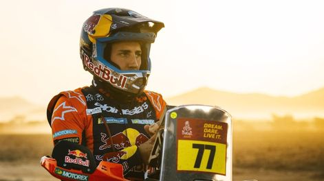 Los Andes | Luciano Benavides está quinto en Motos tras la séptima etapa.