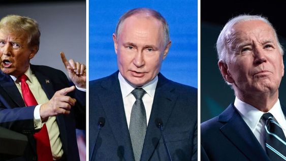 Trump consideró como un “cumplido” que Putin prefiera a Biden en la presidencia