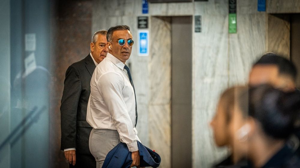 Leopoldo Luque se presentó en los Tribunales de San Isidro.