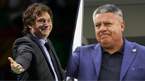 La nueva chicana de Milei para el Chiqui Tapia tras la derrota de Barracas: 5 a 0.