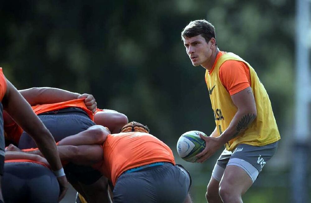 Bertranou va de movida en Jaguares mañana ante los Blues
