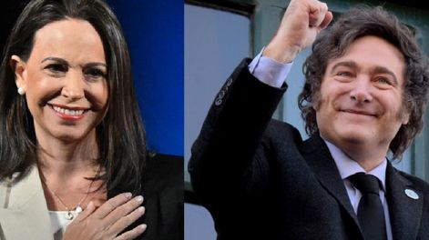 El Gobierno felicitó a María Corina Machado por el Premio Nóbel de la Paz.