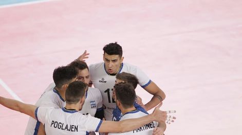 Nueva derrota de Argentina en la Liga de las Naciones de voley