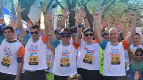 Maratón CONIN, una opción para visitar los principales atractivos de Mendoza y ayudar a los más necesitados. Foto: gentileza CONIN