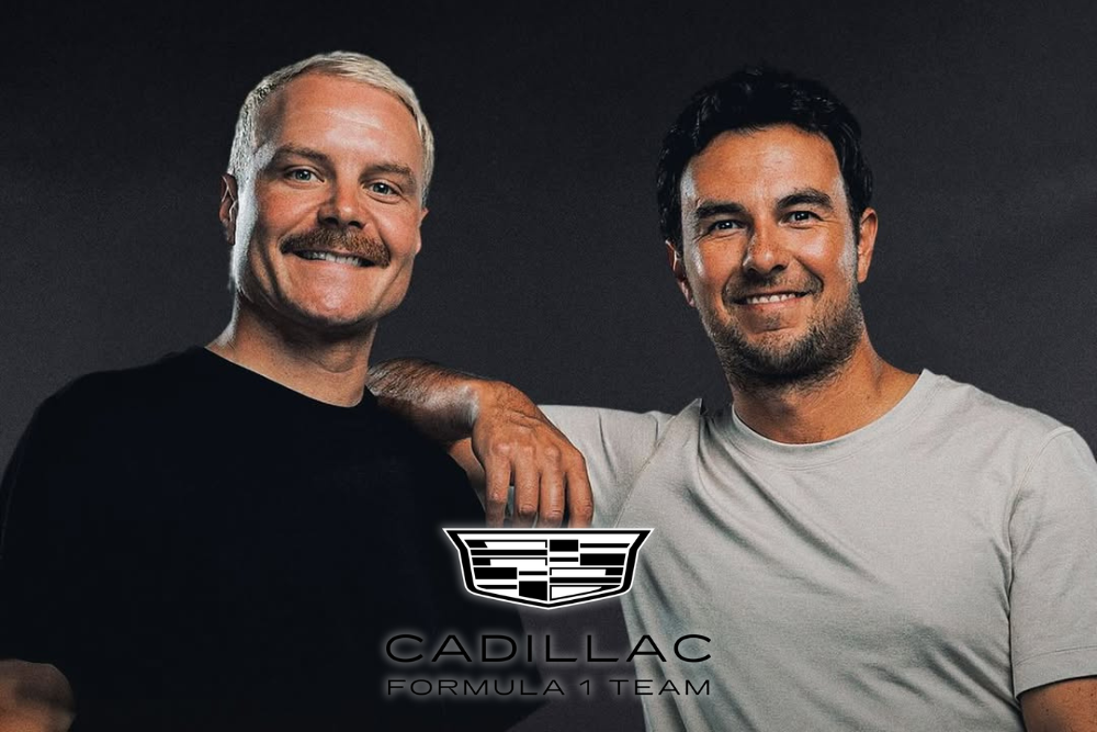 Valtteri Bottas y Checo Pérez, los pilotos de Cadillac