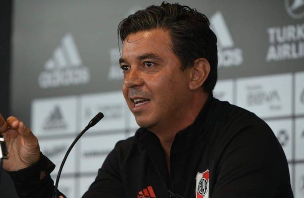 Somos un conjunto de personas que vamos todos para el mismo lado. Nos comportarnos como somos, como un gran equipo de trabajo. Somos un todo, aseguró Marcelo Gallardo. / Gentileza.
