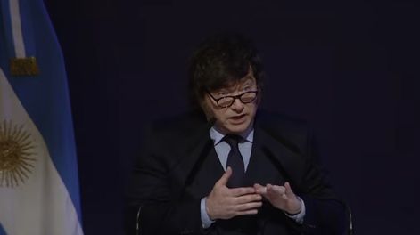 Javier Milei en el Consejo de las Américas 2026