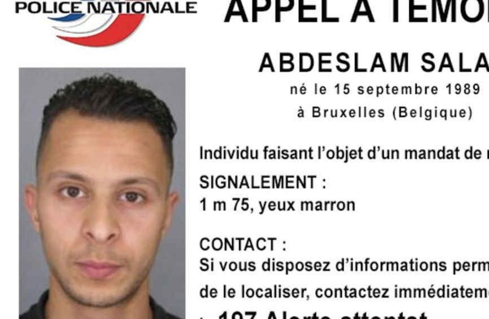 SALAH ABDESLAM. En la foto publicada por la Policía de Francia (Vía AP).