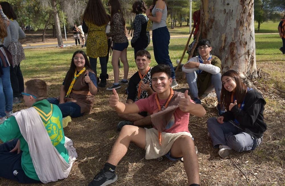 ¡Siempre listos! Mendoza, sede de un encuentro con más de 300 scouts de todo Cuyo. Foto: Gentileza