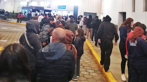 Hay demoras en Horcones tras la reapertura del paso Cristo Redentor
