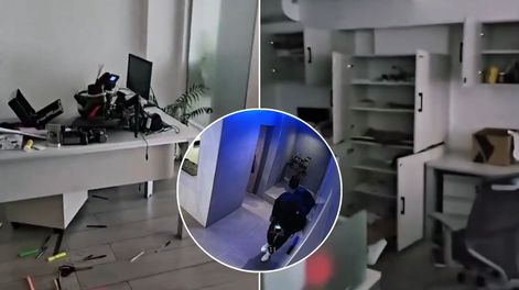 Vandalizaron la sede de un sindicato de la CGT y destrozaron el despacho de uno de los jefes.&nbsp;