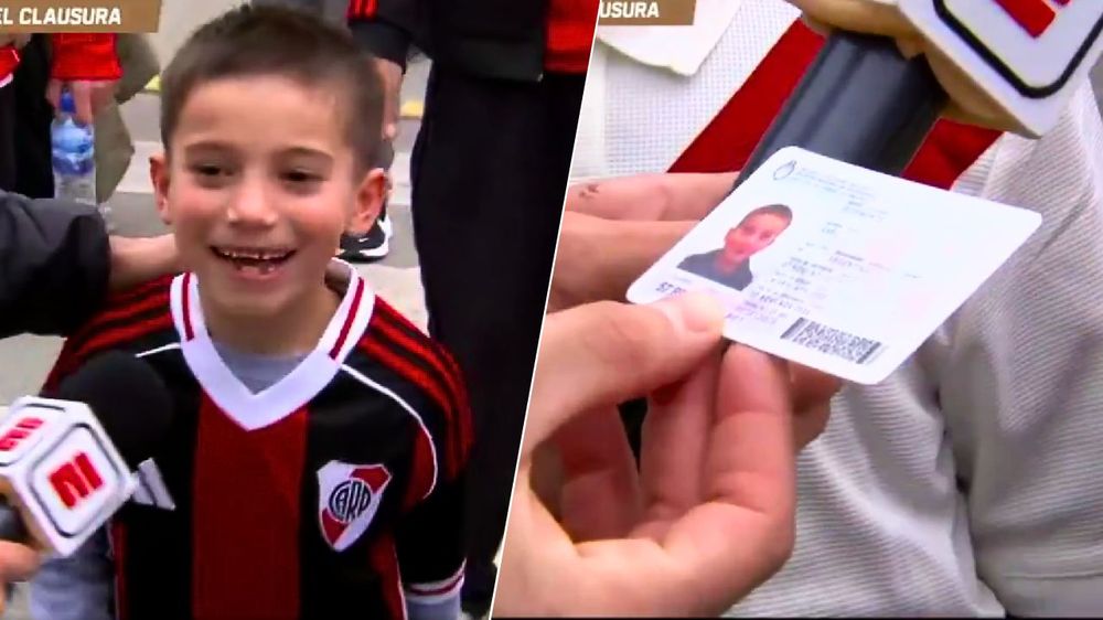 El nombre que un hincha de River le puso a su hijo por la histórica final de Madrid.