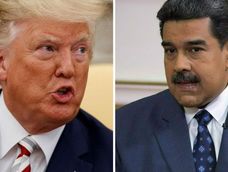 Donald Trump y Nicolás Maduro.