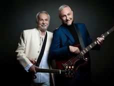David Lebón y Pedro Aznar. Foto: Machado Cicala.