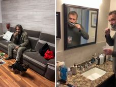 La nueva broma viral del vagabundo en casa genera polémica&nbsp;