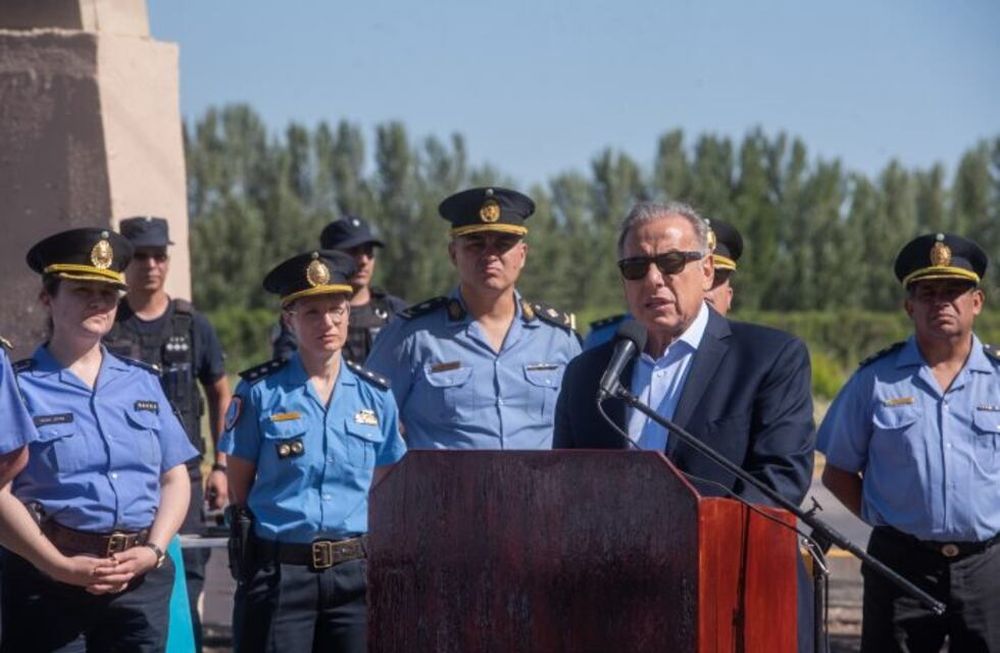 Ministro de Seguridad de Mendoza, Raúl Levrino. Foto: Gobierno de Mendoza