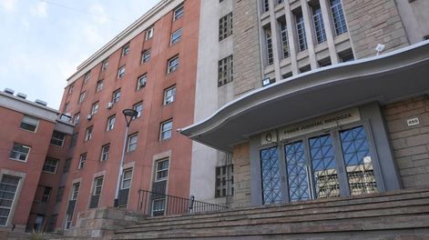 Tribunales del Poder Judicial de Mendoza. Archivo Los Andes