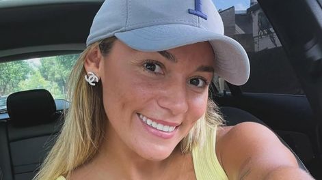 Rocío Oliva se comprometió.