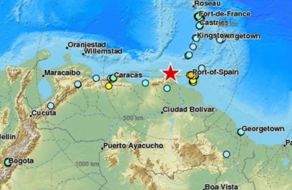 Susto en Venezuela: un fuerte sismo de 7 grados sacudió la costa norte