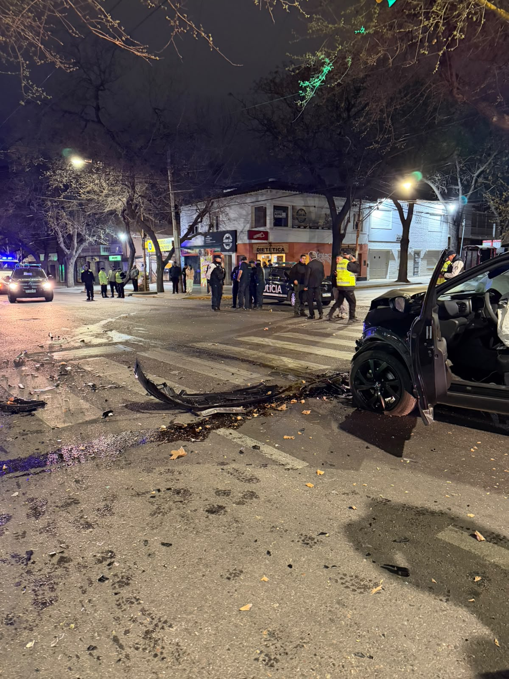 Accidente fatal en calle Colón y Perú, Ciudad de Mendoza.