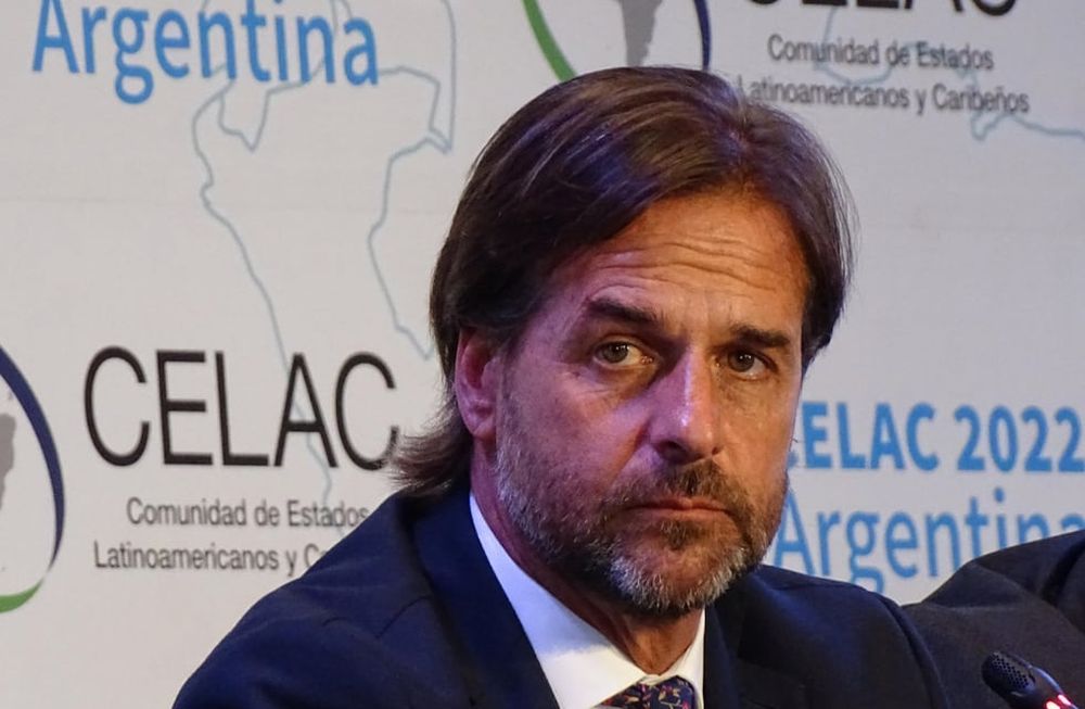 El Presidente de Uruguay, Luis Lacalle Pou en la cumbre de la CELAC - Foto EFE