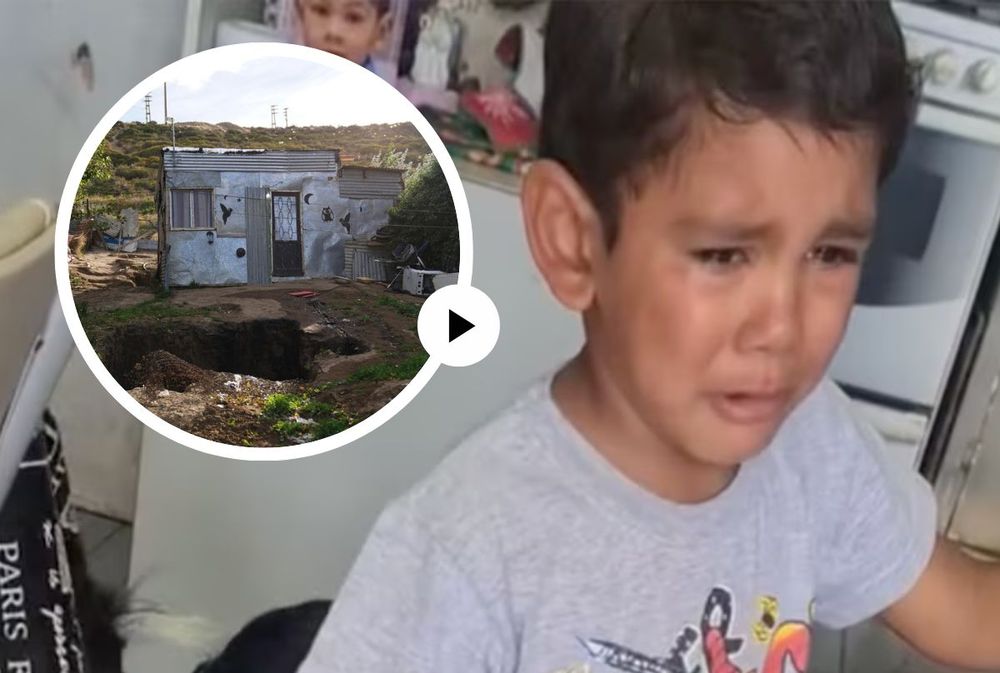 Video: el deplorable estado de la casa donde vivía Ángel López junto a su madre biológica